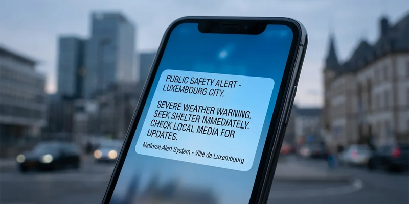 LU-Alert: Luxemburg testet am Montag landesweites Warnsystem - Foto: über boerse-global.de