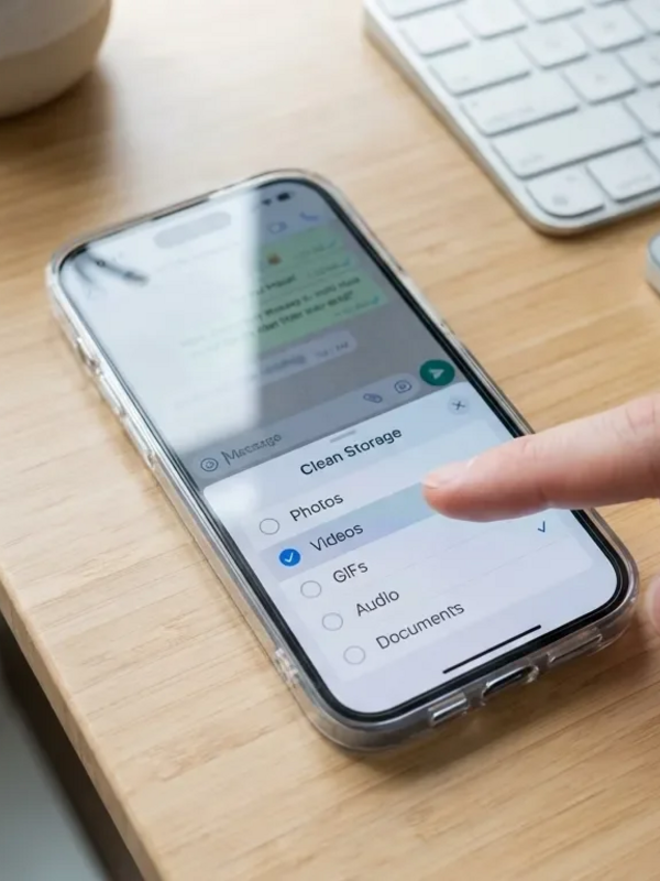 {WhatsApp for iOS now allows targeted deletion of chats}