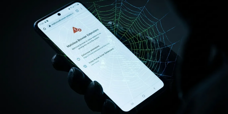 Chrome-Erweiterungen stehlen KI-Chats und gefährden Android - Foto: über boerse-global.de