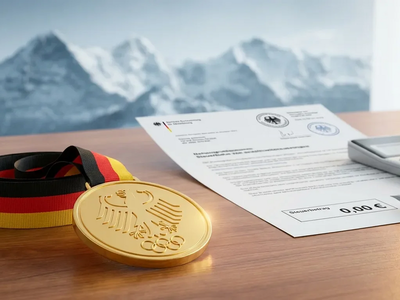 Sporthilfe-Prämien: Olympia-Boni ab sofort steuerfrei - Foto: über boerse-global.de