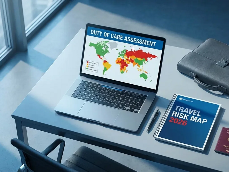 Neue Risikokarten und Regeln: Deutsche Firmen müssen Reisesicherheit sofort überprüfen - Foto: über boerse-global.de