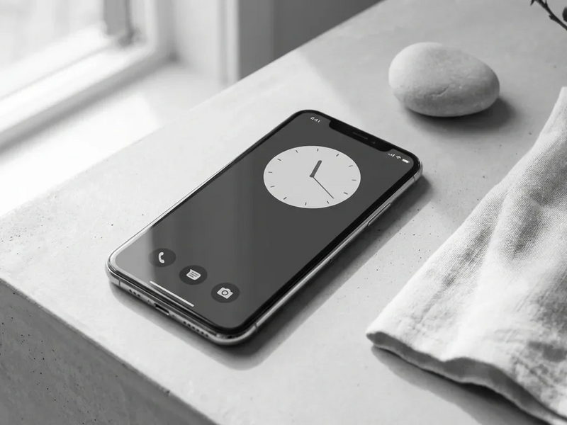 Graustufen-Modus wird zum Neujahrsvorsatz 2026 - Foto: über boerse-global.de