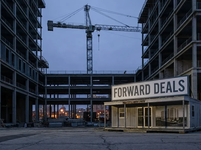 Forward Deals: Der Markt für Neubauprojekte ist eingefroren - Foto: über boerse-global.de