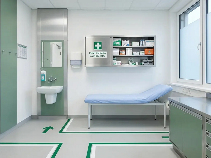 DGUV Vorschrift 2: Neue Regeln für Erste-Hilfe-Räume ab 2026 - Foto: über boerse-global.de