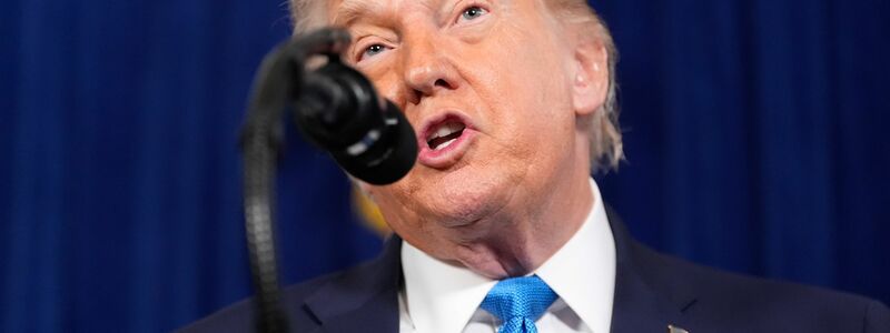 Laut Trump werden die USA das Land vorübergehend führen.  - Foto: Alex Brandon/AP/dpa