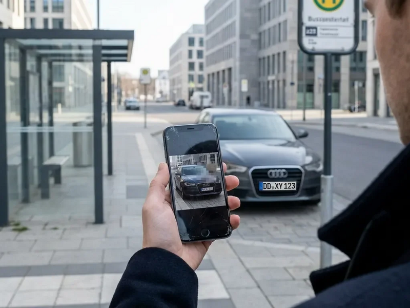 OLG Dresden: Fotos für Parkanzeigen müssen Passagiere unkenntlich machen - Foto: über boerse-global.de