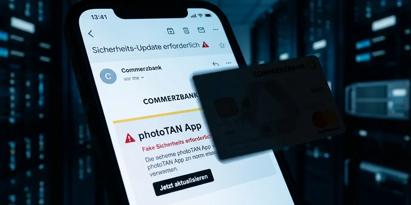 Commerzbank-Kunden im Visier perfider Phishing-Welle - Foto: über boerse-global.de