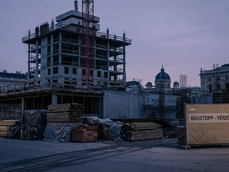 Wiener Bauverfahren bremsen Wohnungsbau aus - Foto: über boerse-global.de