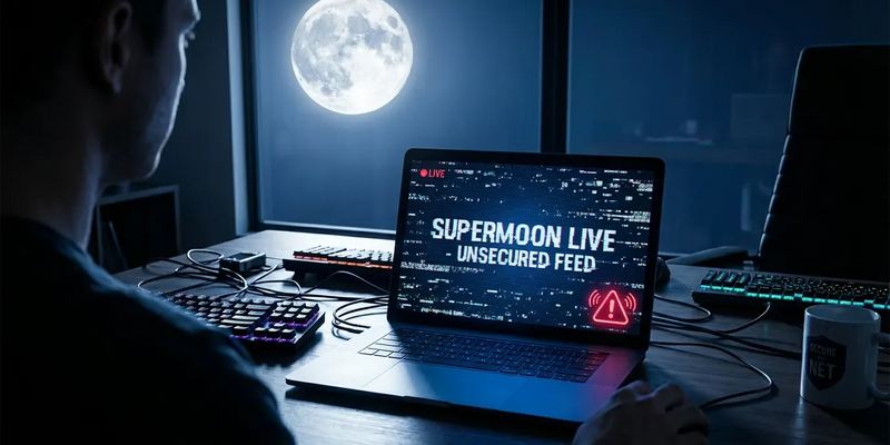 Wolf Moon Supermoon löst Welle von Phishing-Angriffen aus - Foto: über boerse-global.de