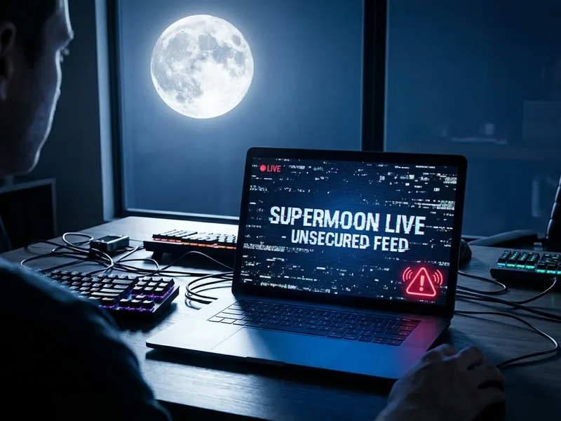 Wolf Moon Supermoon löst Welle von Phishing-Angriffen aus - Foto: über boerse-global.de