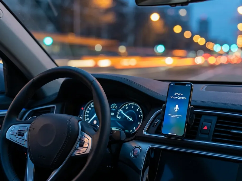 Sprachsteuerung: So nutzen Autofahrer 2026 ihr iPhone legal - Foto: über boerse-global.de