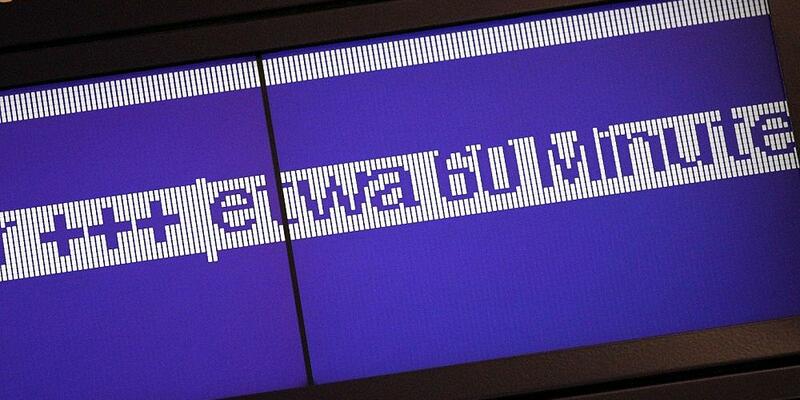 Verspätungs-Anzeige bei der Bahn (Archiv) - Foto: via dts Nachrichtenagentur