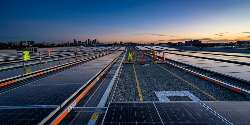 Solarpflicht in NRW: Brandschutz wird zur größten Hürde für Gewerbedächer - Foto: über boerse-global.de