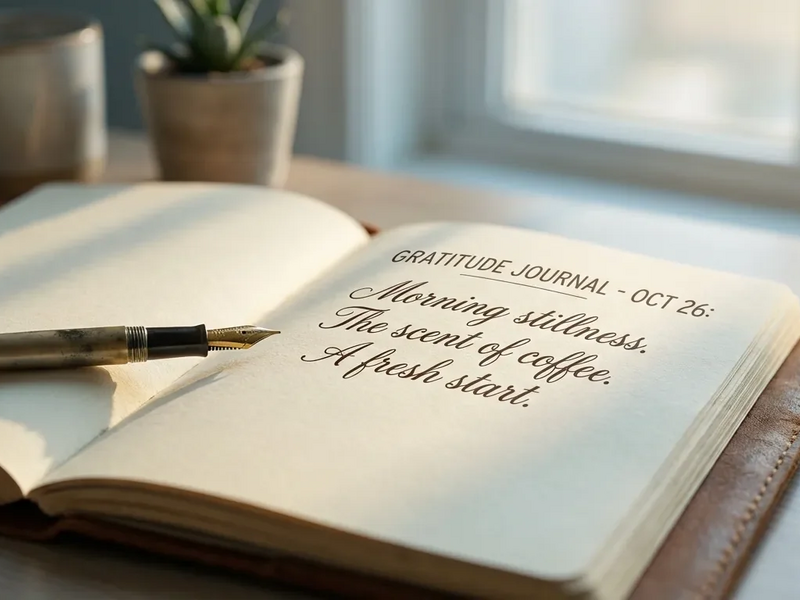 Dankbarkeits-Journaling wird zum Top-Vorsatz 2026 - Foto: über boerse-global.de