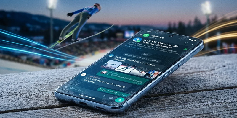 WhatsApp-Kanäle: So verfolgen Sie die Vierschanzentournee live - Foto: über boerse-global.de