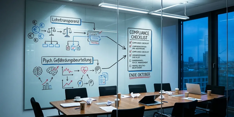 EU-Gehaltstransparenz zwingt zu neuer Bewertung psychischer Risiken - Foto: über boerse-global.de