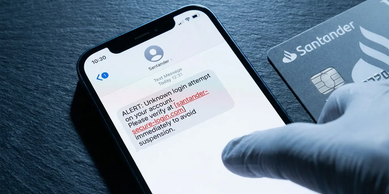 Santander-Kunden im Visier neuer SMS-Betrüger - Foto: über boerse-global.de