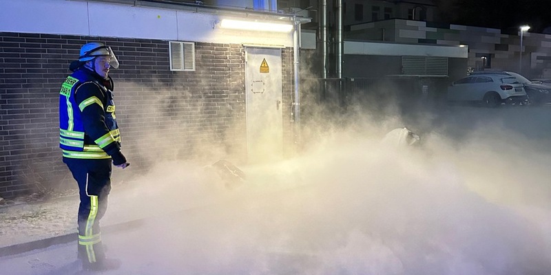 FW Celle: Nahezu gespenstische Szenen - Gasaustritt in Celle! - Foto: presseportal.de