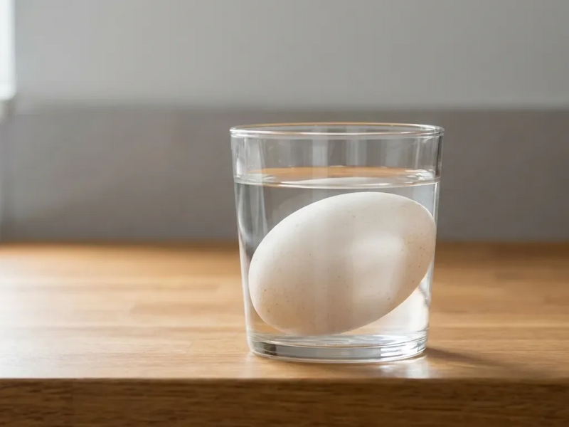Wasserglas-Test: So prüfen Sie die Frische Ihrer Eier - Foto: über boerse-global.de
