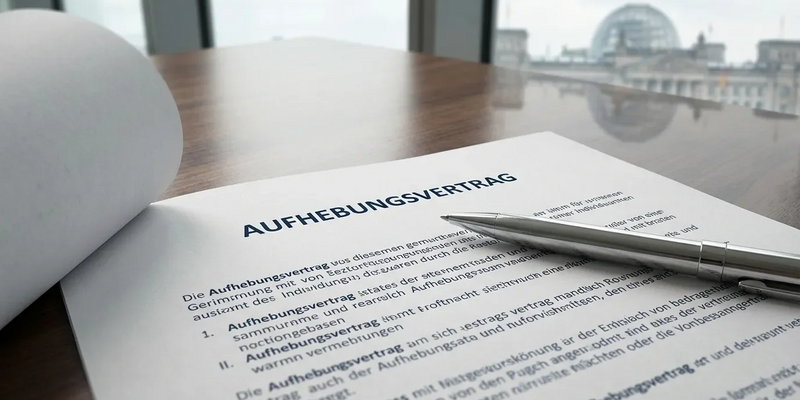 Aufhebungsverträge: Neue Regeln fordern Umdenken im Januar 2026 - Foto: über boerse-global.de