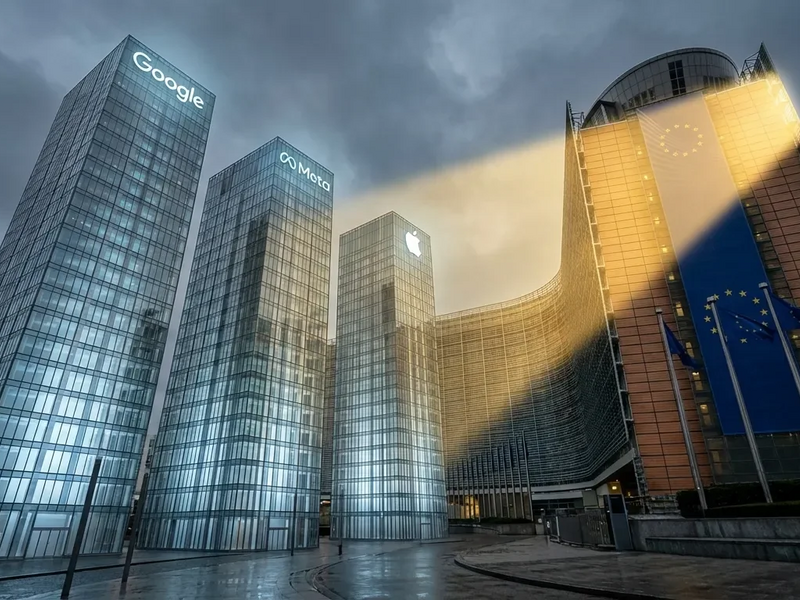 EU startet 2026 mit schärferer Kontrolle von Google, Meta und Apple - Foto: über boerse-global.de