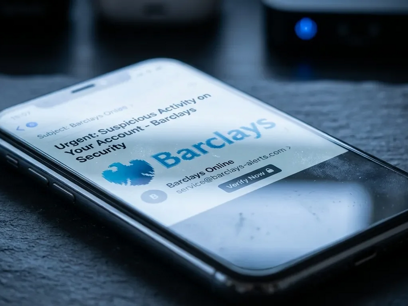 Barclays-Kunden im Visier neuer Phishing-Welle - Foto: über boerse-global.de