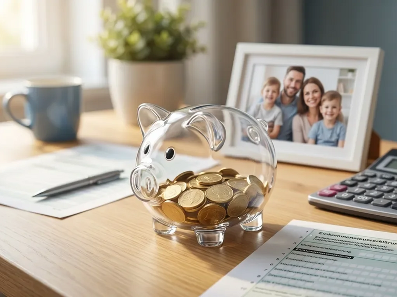 Kinderfreibetrag steigt 2026 auf 9.756 Euro - Foto: über boerse-global.de