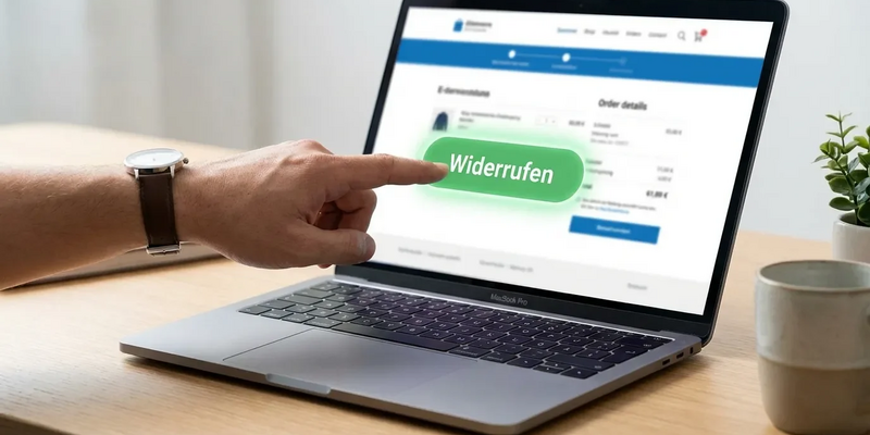 Widerrufsbutton: EU macht Online-Kündigungen ab Juni 2026 zum Kinderspiel - Foto: über boerse-global.de