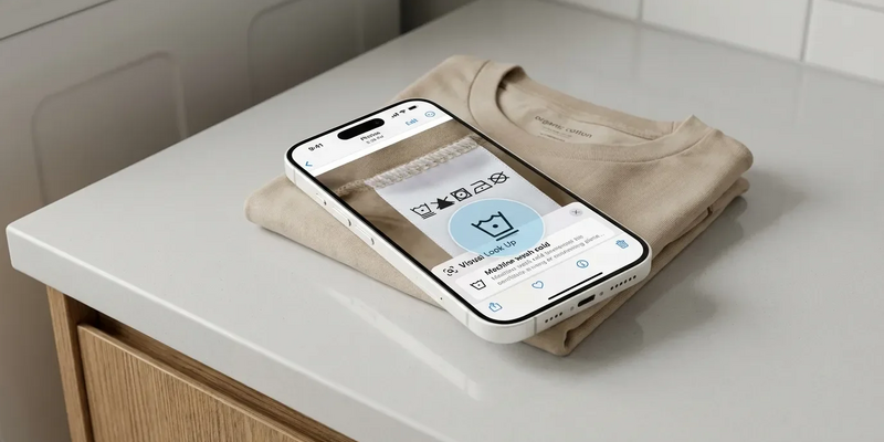 iPhone-Entschlüsselt: KI-App entziffert versteckte Wäsche-Symbole - Foto: über boerse-global.de