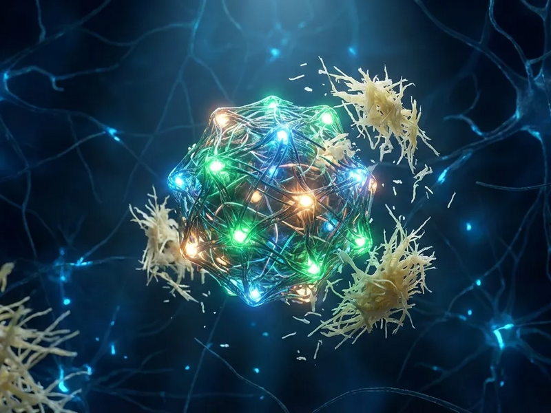 Alzheimer-Forschung: Nanopartikel greifen Krankheit vierfach an - Foto: über boerse-global.de