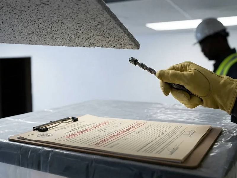 Asbest-Sanierung: Neue Genehmigungspflicht für Handwerk und Bau - Foto: über boerse-global.de