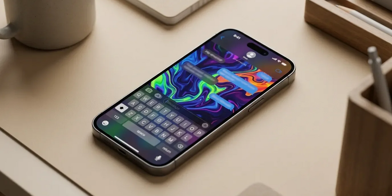 iOS 26: Versteckter Chat-Hintergrund begeistert iPhone-Nutzer - Foto: über boerse-global.de