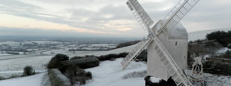 Schnee und eisige Temperaturen in Europa. - Foto: Jamie Lashmar/PA Wire/dpa
