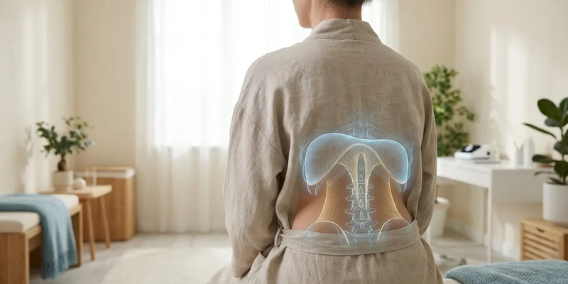 Zwerchfell-Atmung entlastet den Rücken - Foto: über boerse-global.de