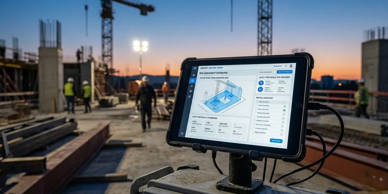 Baustellenverordnung: Ab sofort gilt die Pflicht zur digitalen Gefährdungsbeurteilung - Foto: über boerse-global.de