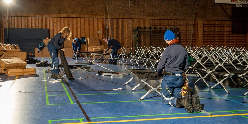 THW LVBEBBST: Stromausfall im SW Berlins: Über 450 Helferinnen und Helfer des THW im Einsatz - Foto: presseportal.de