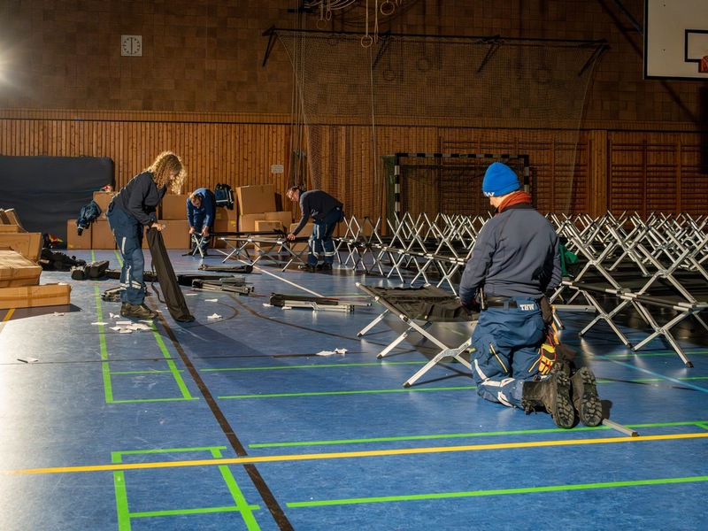THW LVBEBBST: Stromausfall im SW Berlins: Über 450 Helferinnen und Helfer des THW im Einsatz - Foto: presseportal.de