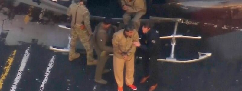 Nicolás Maduro wurde von Spezialkräften begleitet. - Foto: WABC/WABC TV/AP/dpa