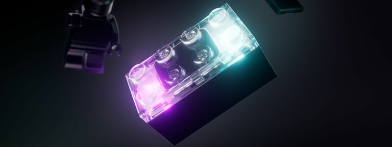 Der Lego Smart Brick soll im März auf den Markt kommen - Foto: -/Lego/dpa