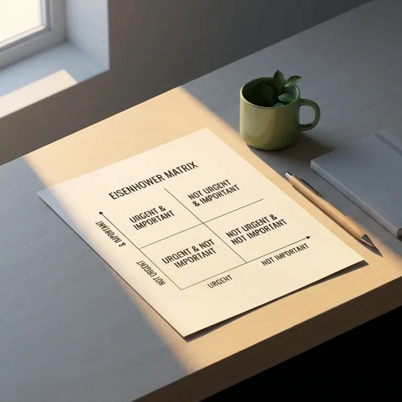 Eisenhower-Matrix dominiert Produktivitätsdebatte 2026 - Foto: über boerse-global.de