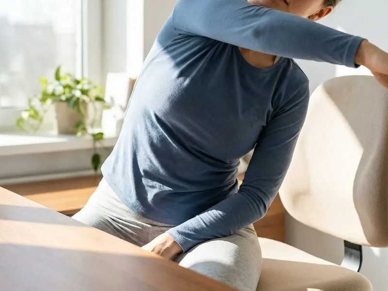 Fitness-Trend 2026: Seitliche Rumpfbeuge bekämpft Rückenschmerzen - Foto: über boerse-global.de