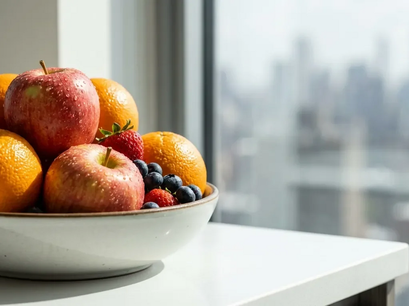 Obst schützt Lunge vor Feinstaub-Schäden - Foto: über boerse-global.de