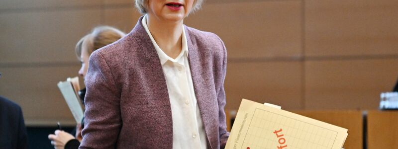 Die Thüringerin Katja Wolf liegt immer wieder mit Wagenknecht im Clinch. (Archivbild) - Foto: Martin Schutt/dpa