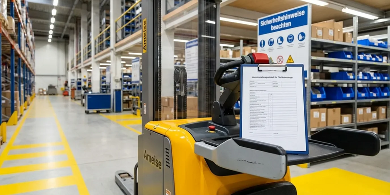 TRBS 1116: Die unterschätzte Dokumentationspflicht für Gabelstapler - Foto: über boerse-global.de