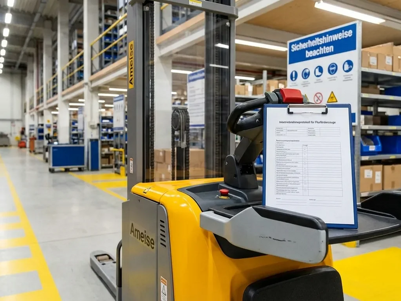 TRBS 1116: Die unterschätzte Dokumentationspflicht für Gabelstapler - Foto: über boerse-global.de