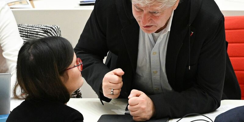 Die zwei Brandenburger Landtagsabgeordneten Jouleen Gruhn und André von Ossowski haben nach ihrem Austritt aus dem BSW auch die BSW-Fraktion verlassen. (Archivbild) - Foto: Jens Kalaene/dpa