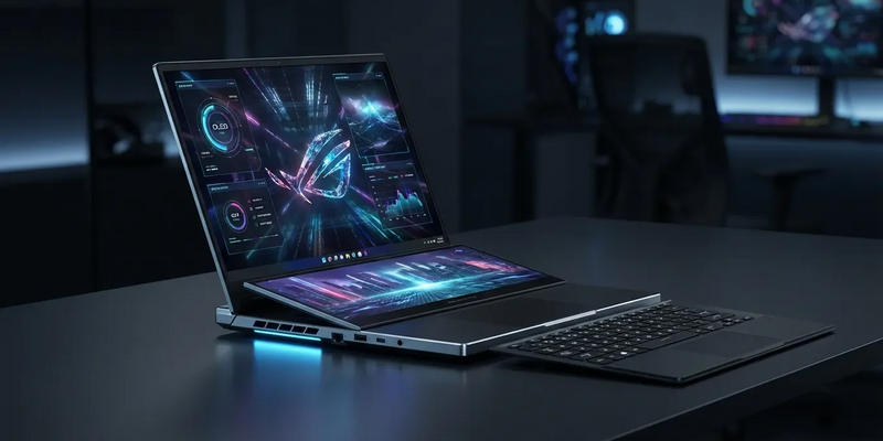 ASUS ROG Zephyrus Duo 16: Gaming-Laptop mit zwei großen OLED-Displays - Foto: über boerse-global.de