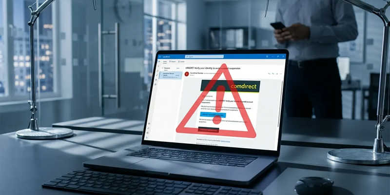 Comdirect-Kunden: Neue Phishing-Welle nutzt Sicherheits-Updates als Köder - Foto: über boerse-global.de