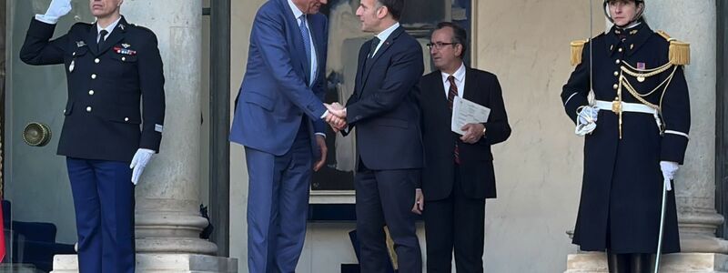 Bundeskanzler Merz nimmt an den Pariser Beratungen zu einer Absicherung eines Waffenstillstands oder Friedens in der Ukraine  teil. - Foto: Rachel Sommer/dpa