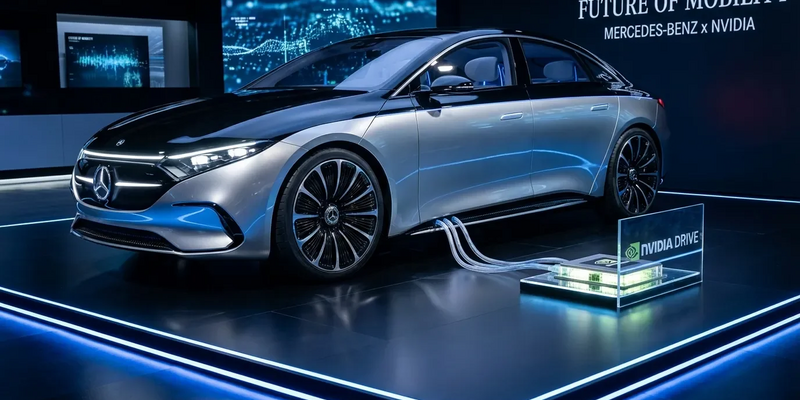 Mercedes CLA: Erstes Auto mit „denkender“ KI startet in den USA - Foto: über boerse-global.de